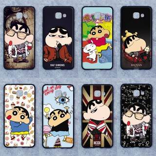 เคส Samsung  A7 (2016)  ลายชินจัง  ขอบนิ่มหลังแข็ง เคสมือถือ เคสโทรศัพท์ Case