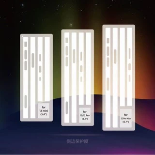 ฟิล์มกันรอยขอบข้าง ฟิล์มไฮโดรเจล ฟิล์มขอบ ข้าง สำหรับ ไอโฟน 7 8 7+ X XS Xsmax XR 11 11pro 12 16 17promax