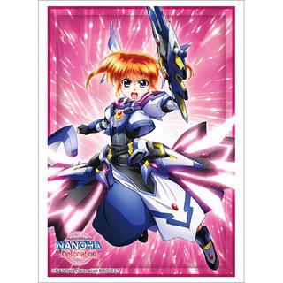 Bushiroad Sleeve Collection HG Vol.2472 Magical Girl Lyrical Nanoha Detonation "Nanoha Takamachi" ซองใส่การ์ด, ซองการ์ด