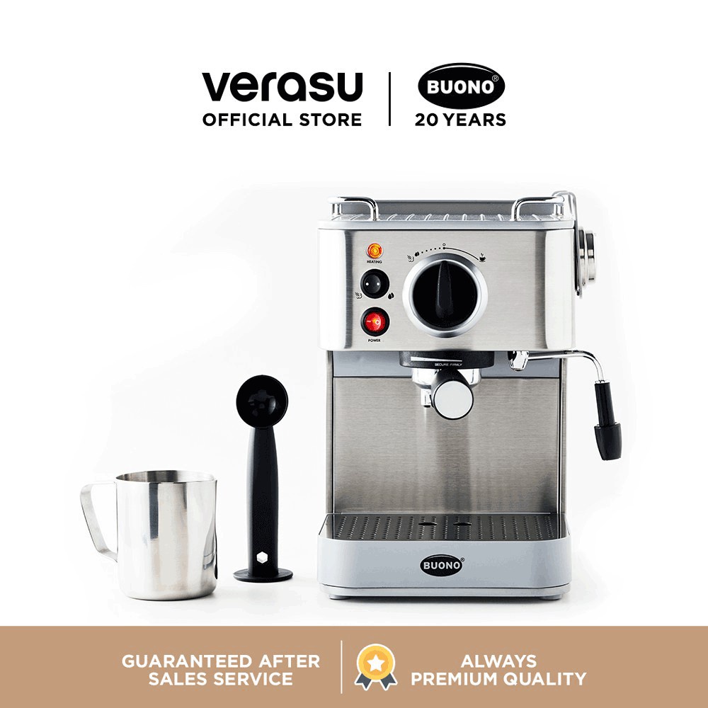 BUONO เครื่องชงกาแฟเอสเพรสโซ่ เครื่องชงกาแฟ รุ่น BUO-TSK1819 เครื่องชงกาแฟ เครื่องทำกาแฟ