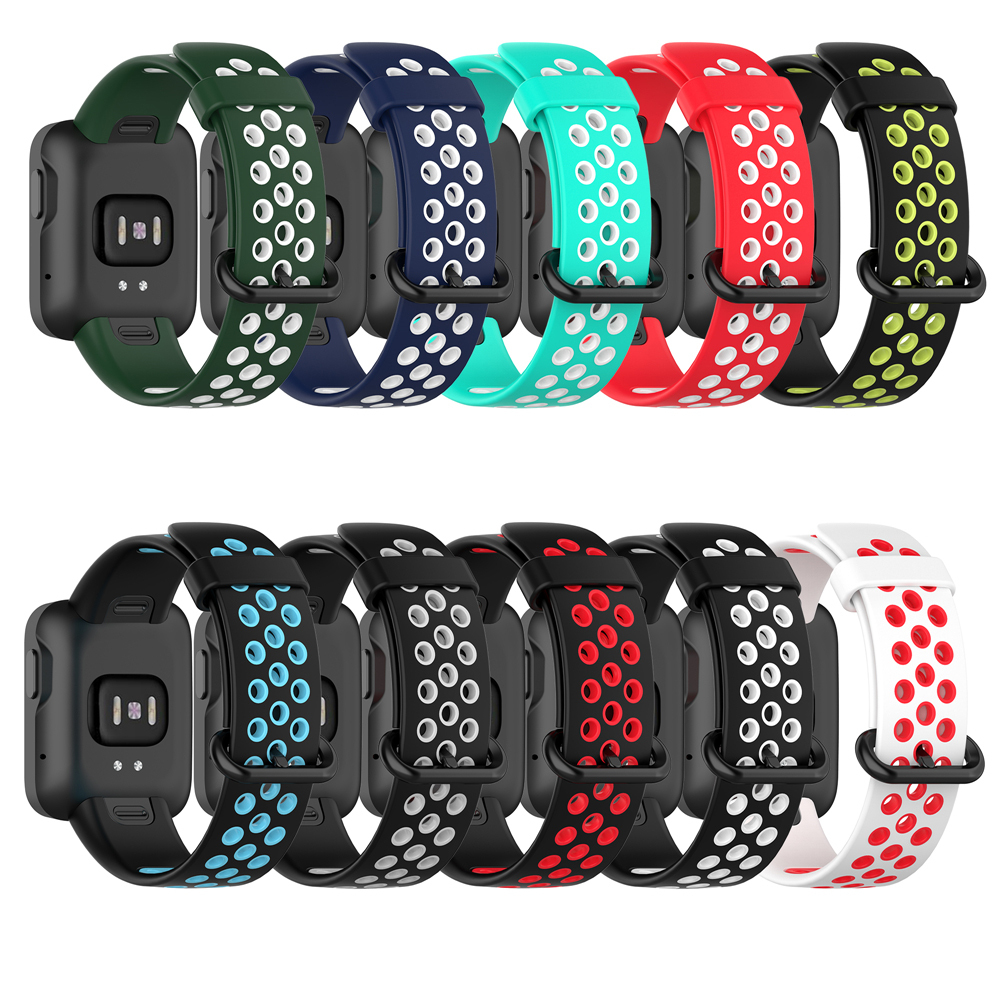 Xiaomi Mi Watch Lite สายนาฬิกาข้อมือ ซิลิโคน ระบายอากาศ