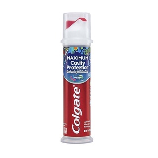 พร้อมส่งที่ไทย! Colgate Kids Toothpaste Pump ยาสีฟันแบบหัวปั๊ม จาก Colgate