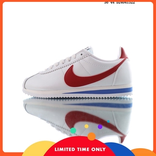 รองเท้าวิ่ง Nike Classic Cortez Nylon Prem "White Blue Red" Forrest Gump Retro Sports