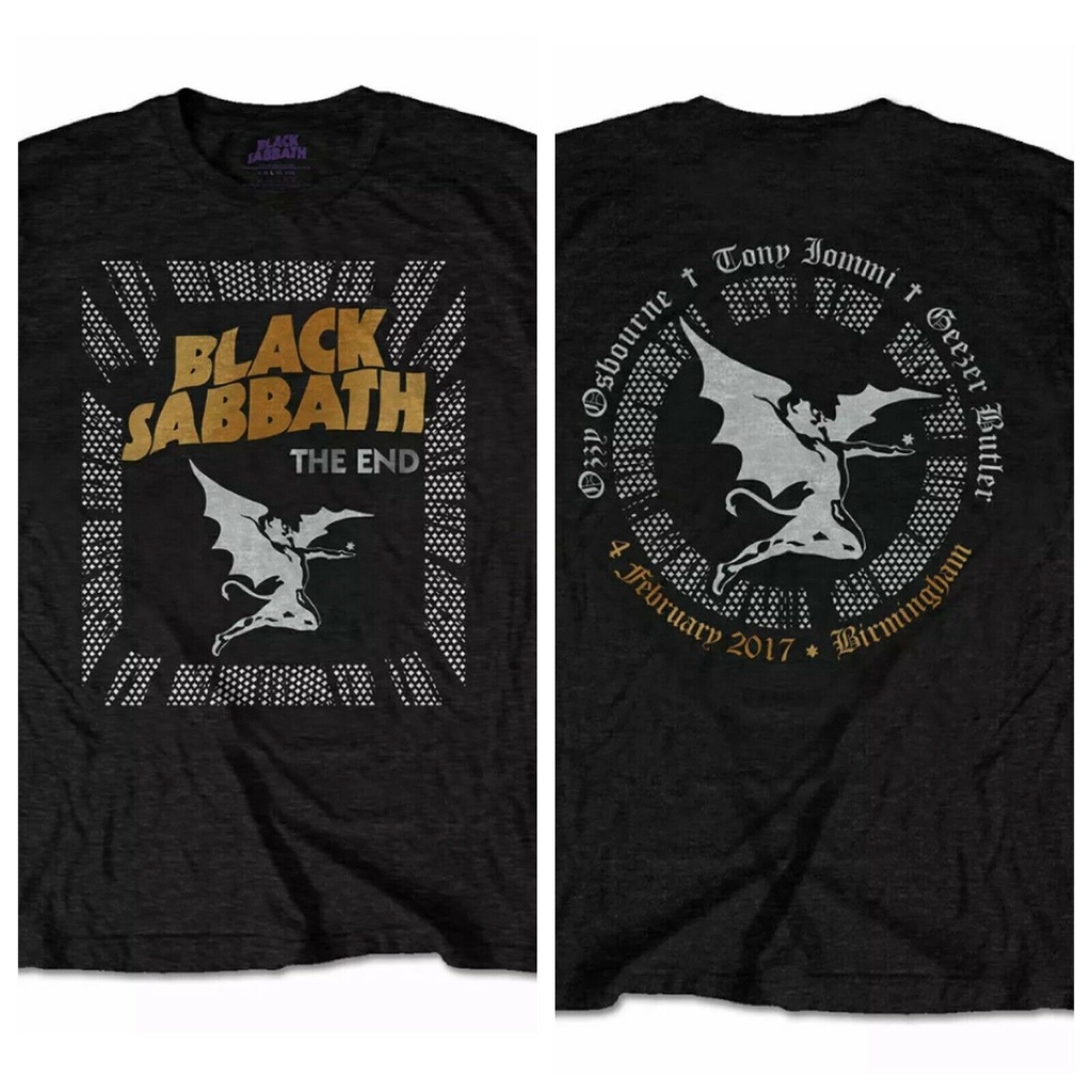 Ozzy Osbourne Black Sabbath The End Demon 2022 Tshirt Tour