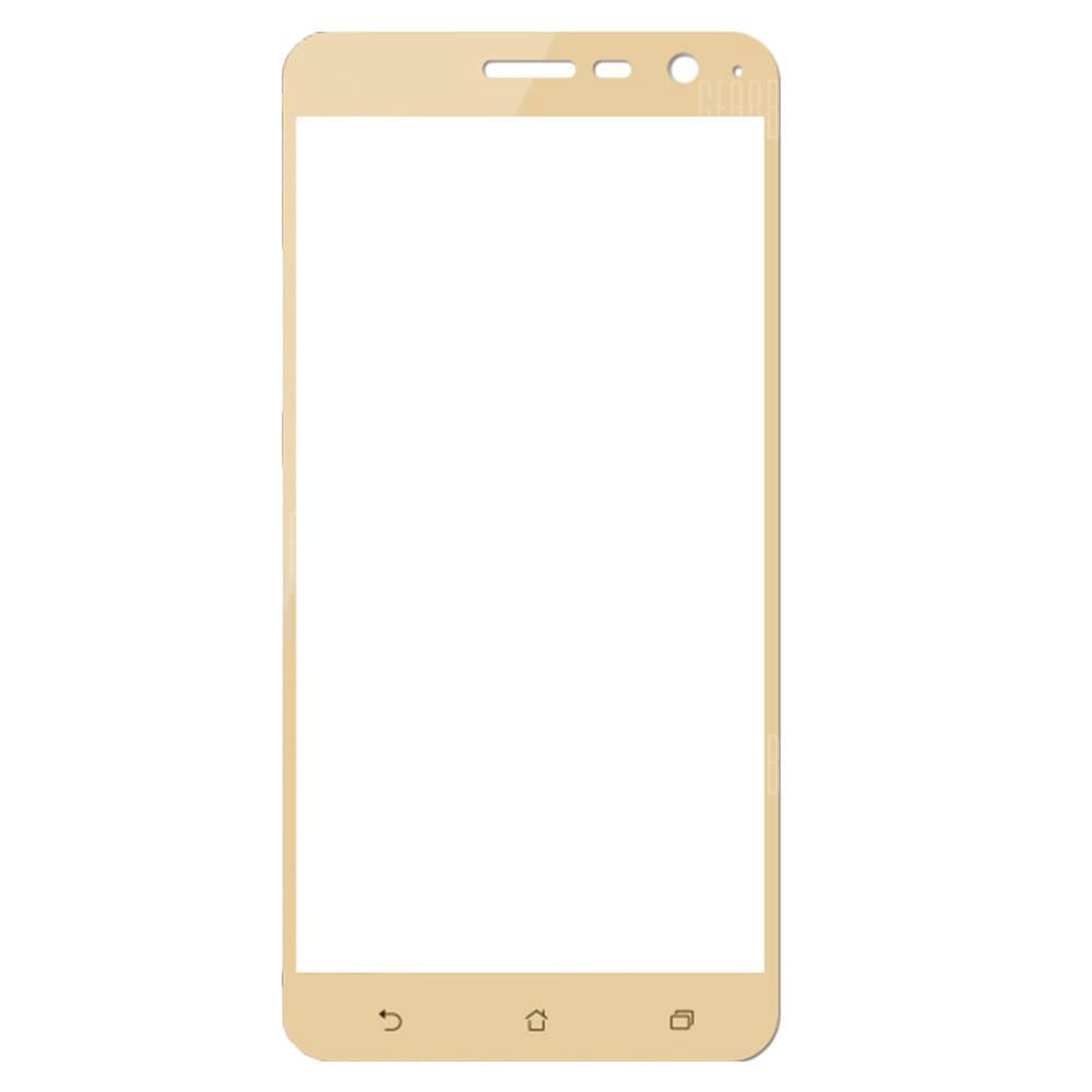Grace Asus Zenfone 3 - 5.2 นิ้ว / ZE520KL - กระจกนิรภัยแบบเต็มหน้าจอ 2.5D + ตัดแต่งสีทอง