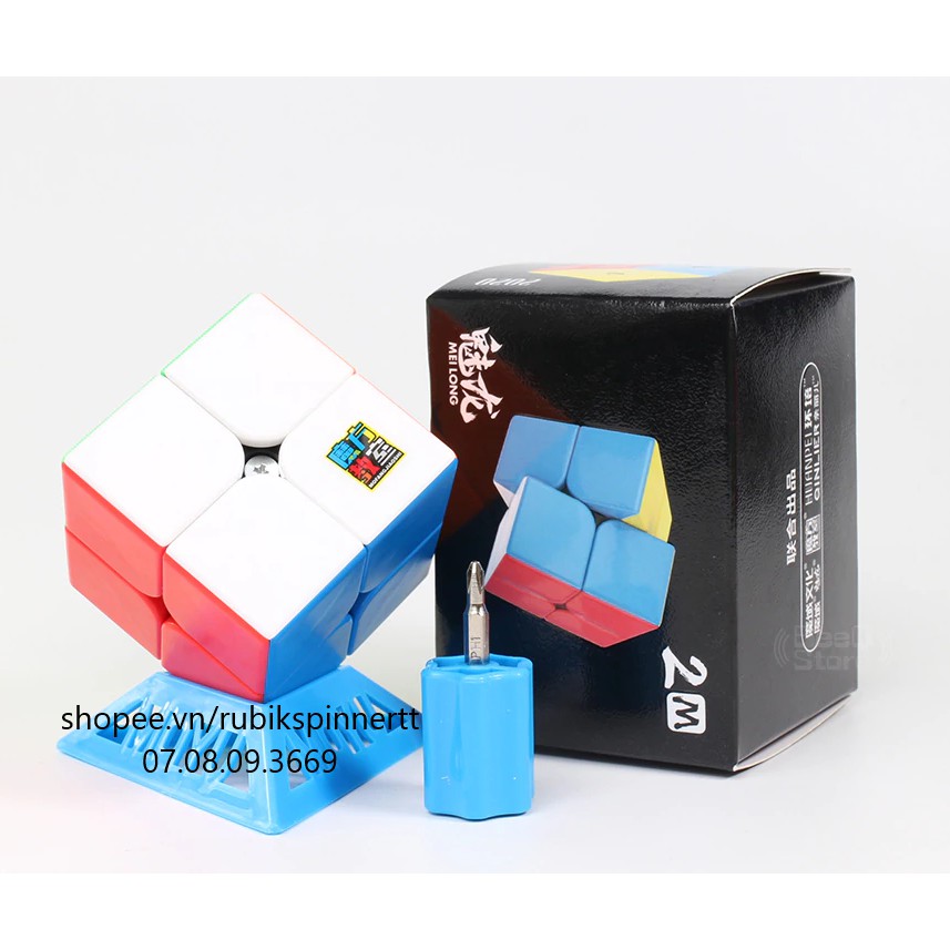 Rubik 2x2 MoYu MFJS MeiLong 2x2x2 M พร้อมแม่เหล็ก
