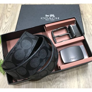 ซื้อ1ได้ถึง2! COACH FACTORY BELT VALUE PACK BOX SET 2in1 Limited Edition จาก Coach Factory