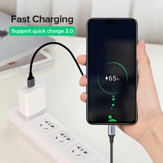 [รับประกัน 12 เดือน] Ugreen สายข้อมูล สายชาร์จเร็ว 1 เมตร Micro USB เป็น USB2.0 A