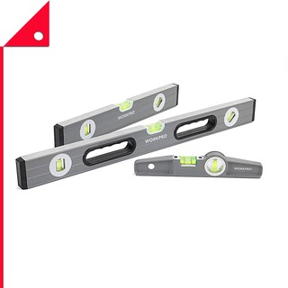 WORKPRO : WKPW002900A* อุปกรณ์วัดระดับ  3Pcs Spirit Level Set