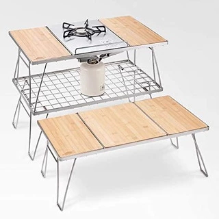 แผ่นไม้ Unit | 1/2 Unit Campingmoon P25 | P12 สำหรับโต๊ะ IGT