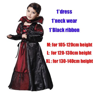 ชุดฮาโลวีน ชุดแม่มด ชุดแวมไพร์ Halloween costume for kids พร้อมส่งค่ะ