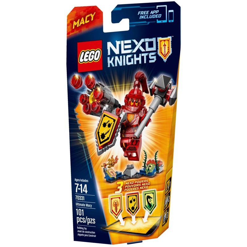 เลโก้แท้ LEGO Nexo Knights 70331 Ultimate Macy