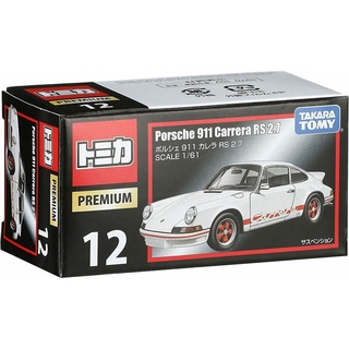 Porsche 911 Carrera RS 2.7 NO:12 1:61 (TOMICA)