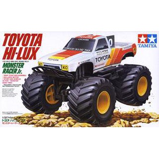 1/32 17009 toyota hi-lux junior monster racer ขาว 4950344063819