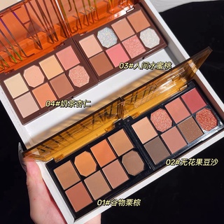 GUICAMI YY192 พาเลทอายแชโดว์ทาตา 8 สี เนื้อดินน้ำมัน ใยไหม ช…