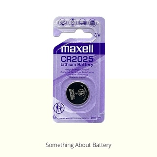 ถ่านกระดุม Maxell CR2025 3V จำนวน 1 ก้อน แท้ 100%