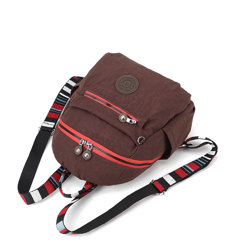 MINDESA-พร้อมส่ง🔥 กระเป๋าสะพายหลัง/เป้ แฟชั่น รุ่นใหม่ 2024 ผู้หญิง เกรดพรีเมี่ยม ผ้าไนลอน กันน้ำ100% รุ่น-8536 - รูปที่ 5