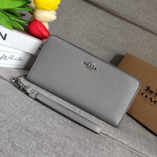 COACH C4451 LONG ZIP AROUND WALLET