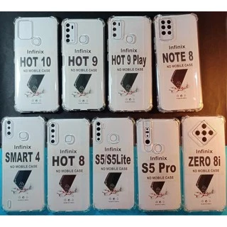 เคสกันกระแทก เคสใส สำหรับ Infinix HOT 12i 11 11S 10 10S 9 HOT8 SPARK 7 PLAY Note8 Zero8i Smart 4 5 6 9 S5 Pro lite