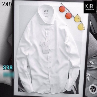 zara เสื้อเชิ้ตแขนยาว