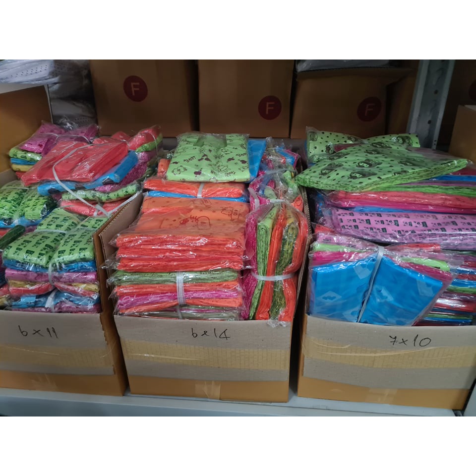 (AB)(60ใบ-11ใบ)(2ขีด)ถุงแฟชั่น ถุงแฟชั่นหูหิ้ว 1 แพ็ค (คละลาย) - รูปที่ 7