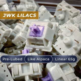 [Linear] Lilac Switch 62 g (x1) by JWK สวิทช์ที่ Pre-Lubed บาง ๆ มาแล้ว พร้อมใช้