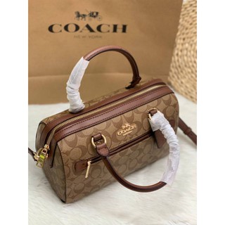 COACH ROWAN SATCHEL IN SIGNATURE ((83607))