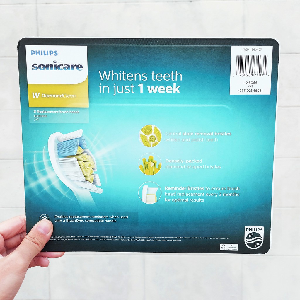 philips sonicare w diamondclean brush heads