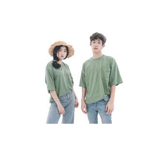 โปรโมชั่น : Plainplainproject - เสื้อยืดโอเวอร์ไซส์ รุ่นมีกระเป๋า Oversized T-shirt Vol.2 Tagless