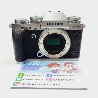 กล้อง FUJIFILM XT3 body silver