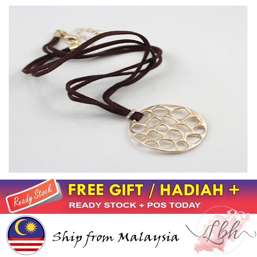 [LBH] สร้อยคอสั้นสําหรับฤดูใบไม้ร่วงเชือกกลวงรังผึ้ง Rantai - NL135