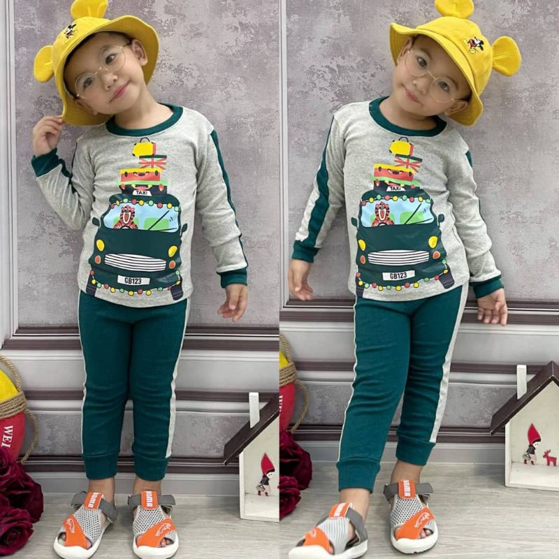 สินค้ามาใหม่ BOY PYJAMAS แขนยาว