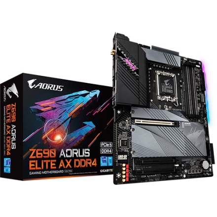 Gigabyte Z690 Aorus Elite AX DDR4 (Socket LGA1700) Mainboard