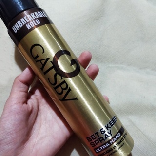 สเปรย์จัดแต่งทรงผม แกสบี้ จากญี่ปุน DEFECTS Gatsby Fine mist Super hard + Power hold Set &amp; Keep Spray Hair