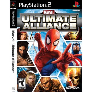 แผ่นเกมส์ Marvel Utimate Alliance PS2 Playstation 2 คุณภาพสูง ราคาถูก