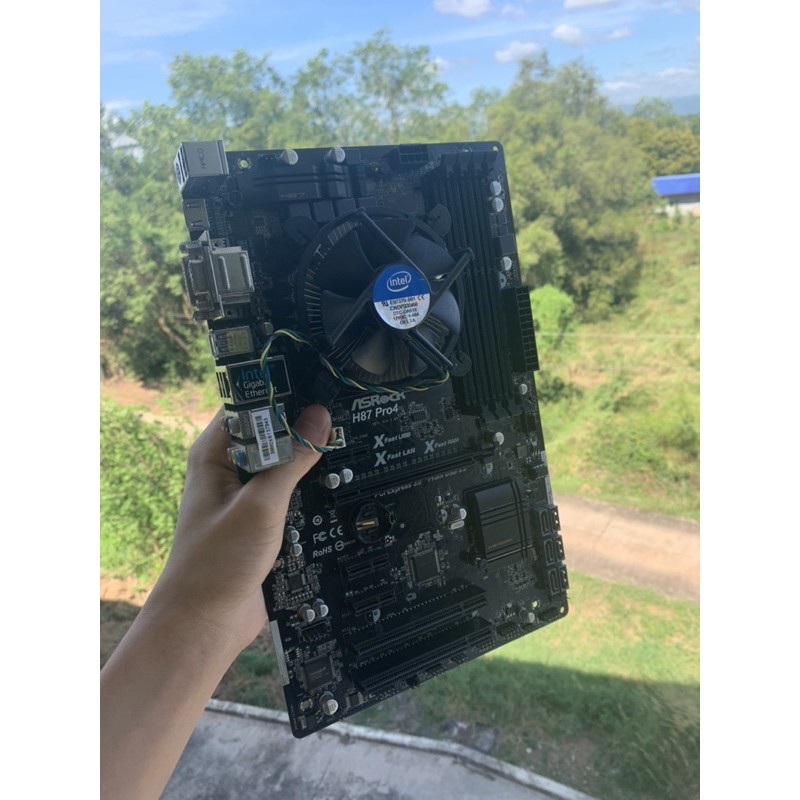 ASRock H87 Pro 4 มัดรวม CPU i3 4130t #อ่านก่อน