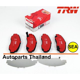 ผ้าเบรกหน้า TRW รุ่น DTEC  สำหรับ HONDA ACCORD 2.0,2.4,3.0 VQ 03-07 : CIVIC 06 (FD) 2.0 : STEPWAGON 2.0 12 (1ชุด)