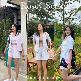 ชุดเซตขาสั้น Rosey set💐