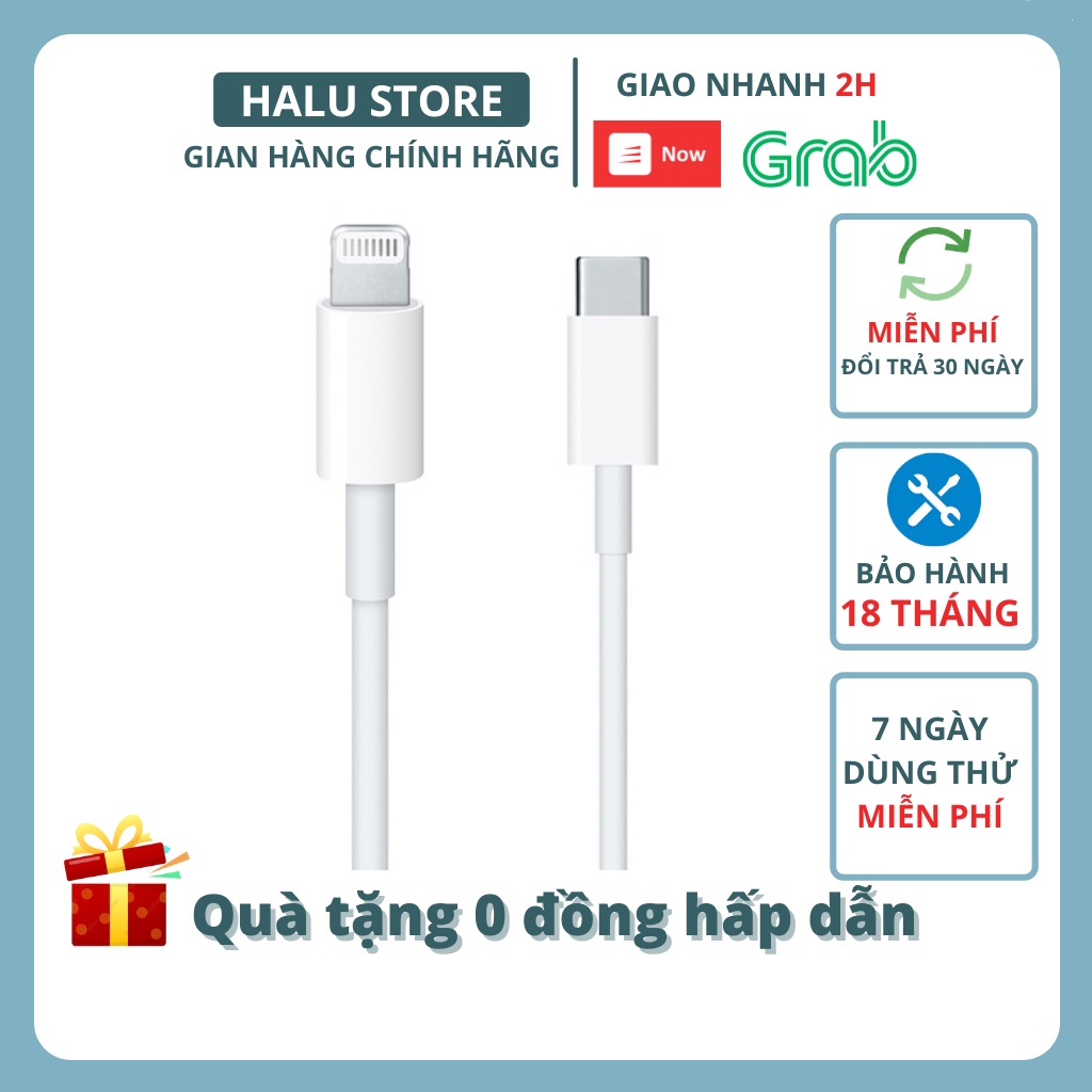 Apple IP18w 20w 1m สายชาร์จเร็วสําหรับ IP8 plus X Xs Xr 11 12 Pro Max, apple แท็บเล็ต halustore