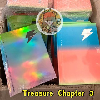 ⚡️ [พร้อมส่ง] อัลบั้ม​ TREASURE - THE FIRST STEP : CHAPTER THREE 3 + การ์ดของแถม hottracks