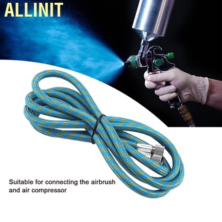 【ข้อเสนอพิเศษ】Allinit 1.8M Braided Airbrush Hose Compressor Air Tool 1/8" to สายลมแอร์บรัช แบบถัก ขนาดเกลียว ยาว 1.8 เมตร และ 3 สำหรับงานโมเดล ถอดได้ งานดีสายหนา