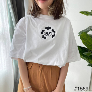 #1569 เสื้อยืดสไตล์เกาหลี 🐮ปีนี้ปีวัว ต้องมีสักตัวน้า🐮