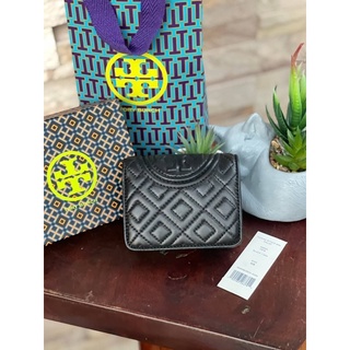 งานช็อป 💕Tory burch fleming bifold mini wallet