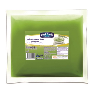 พร้อมส่ง! เบสท์ฟู้ดส์ ฟิลลิ่ง กลิ่นคัสตาร์ด ใบเตย 1.8 กก. Best Foods Pandan Custard Flavoured Filling 1.8 kg
