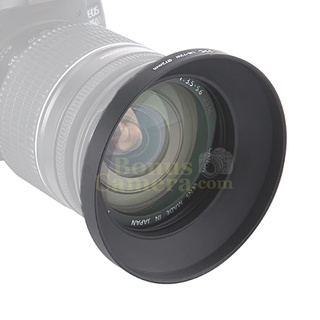 ฮู้ดโลหะแบบเกลียว ขนาด 72 มม. Metal Lens Hood 72mm