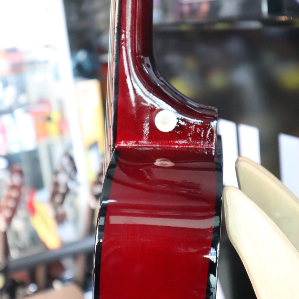 [รุ่นขายดี-📸] กีตาร์โปร่ง Takane ทาคาเนะ 30 นิ้ว เลือกสีได้ พร้อมเซตของแถม พกพาง่าย ฟรี ปิ๊ก3อัน ใบคอร์ด ปิ๊กกาด(คละแบบ) - รูปที่ 6