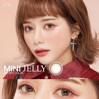 Mini Jelly (Brown, Gray ) /Kitty Kawaii​ คิตตี้ คาวาอิ สีน้ำตาล/สีเทา คอนแทค​เลนส์ contactlens