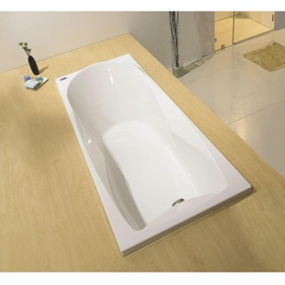 อ่างอาบน้ำ BATHROOM DESIGN BD-MAL17001 170 ซม. สีขาว BATHTUB BATHROOM DESIGN BD-MAL17001 170CM. WHITE