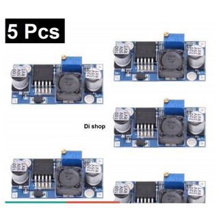 5 ชิ้น DC-DC 3A เครื่องแปลงไฟปรับ Step - Down โมดูล LM2596S