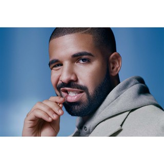 Drake โปสเตอร์ Poster วอลเปเปอร์ ตกแต่งผนัง วงดนตรี  Hiphop ฮิปฮอป